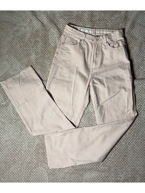 Song 90s Boyfriend Women's Boot Cut Jeans in Light Pink